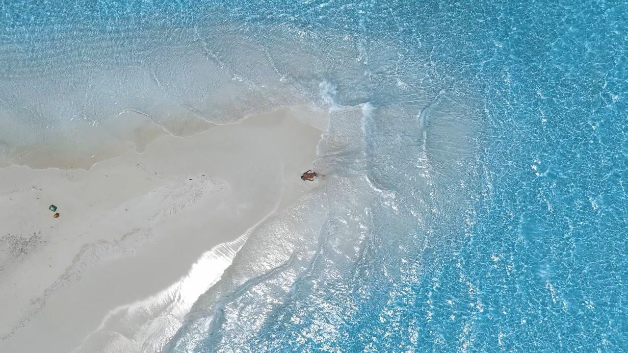 Desert island paradise