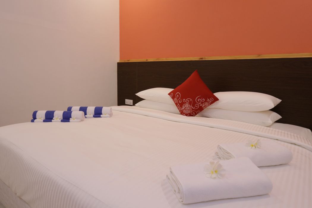 Standard double bed room with modern amenities